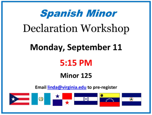 Spanish Minor Workshop