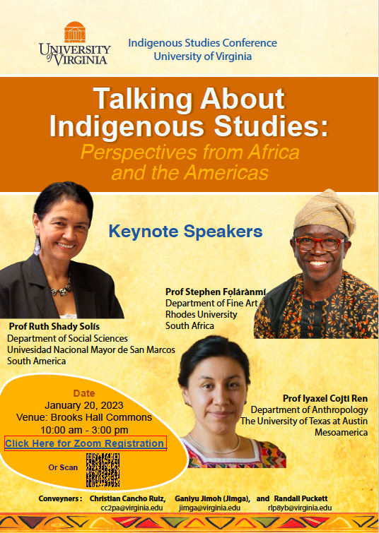 Talking About Indigenous Studies: Perspectives from Africa and the Americas