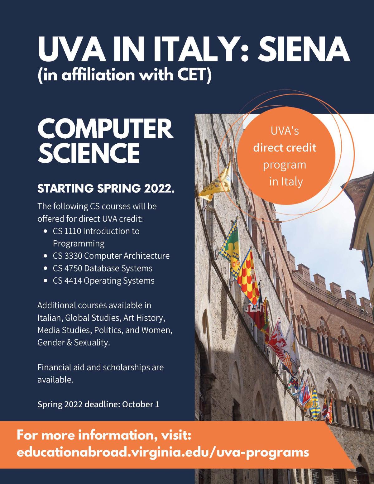 Computer Science in Siena!