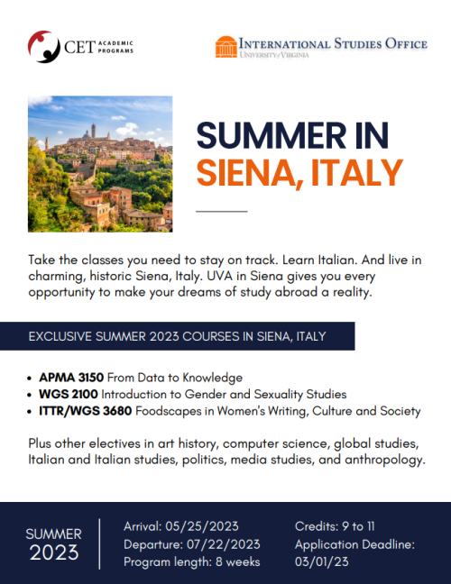 Summer in Siena