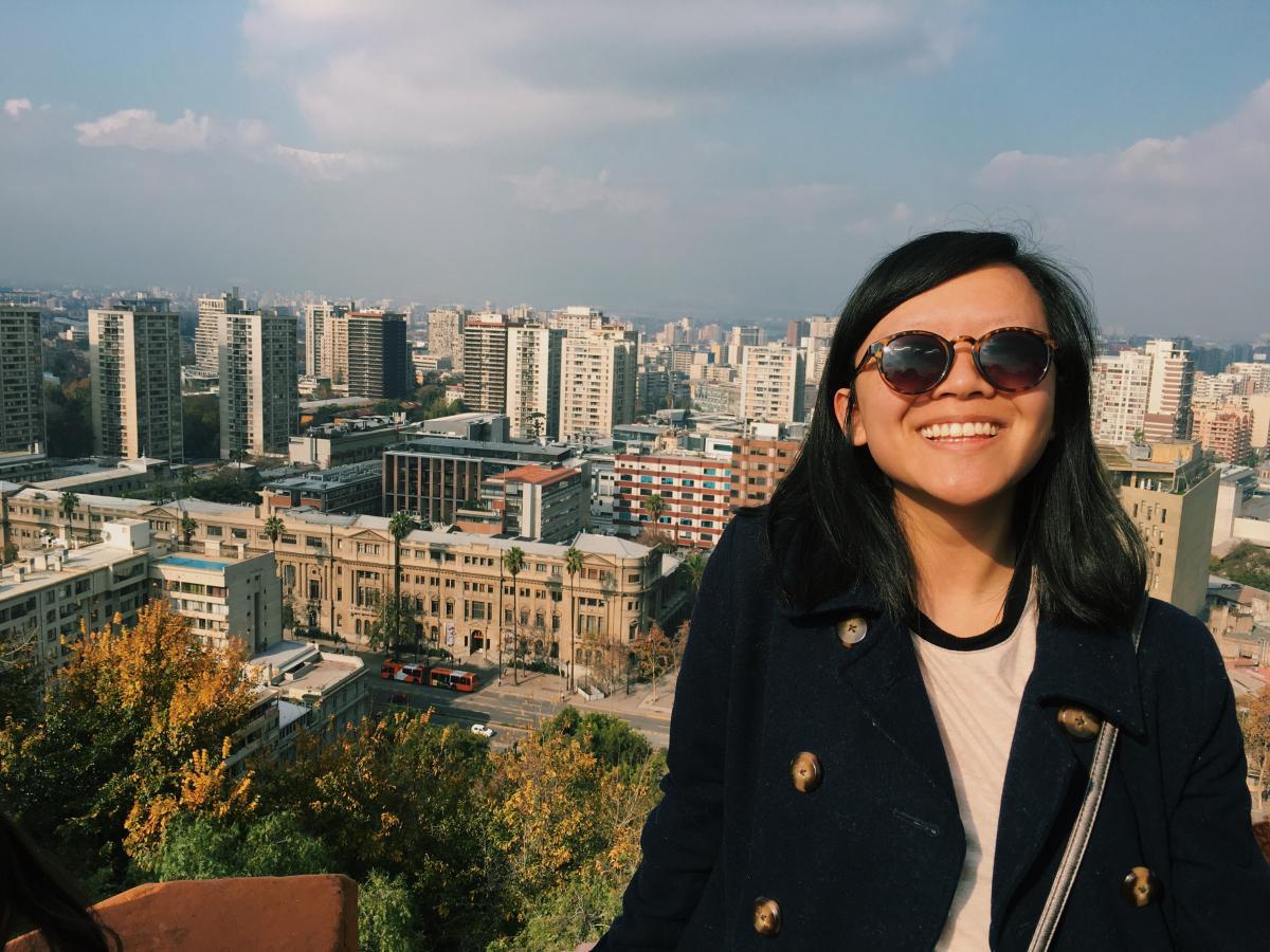 Name & Graduation Year: Kerry Huynh (CLAS 2017) - Chile