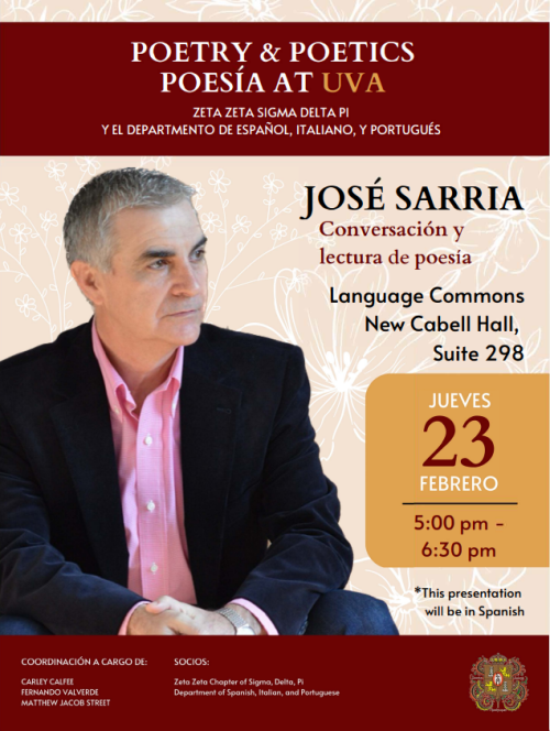 José Sarria Conversation and Poetry Reading