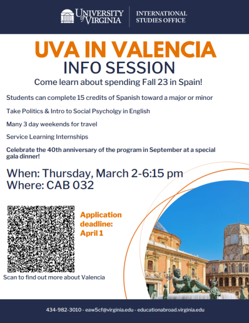 UVA in Valencia Info Session