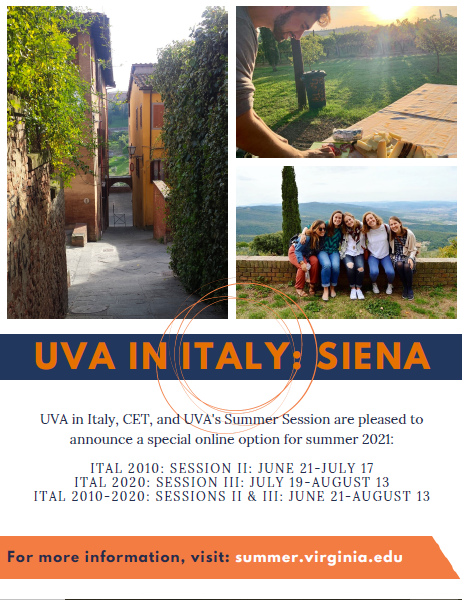 UVa in Italy: Siena