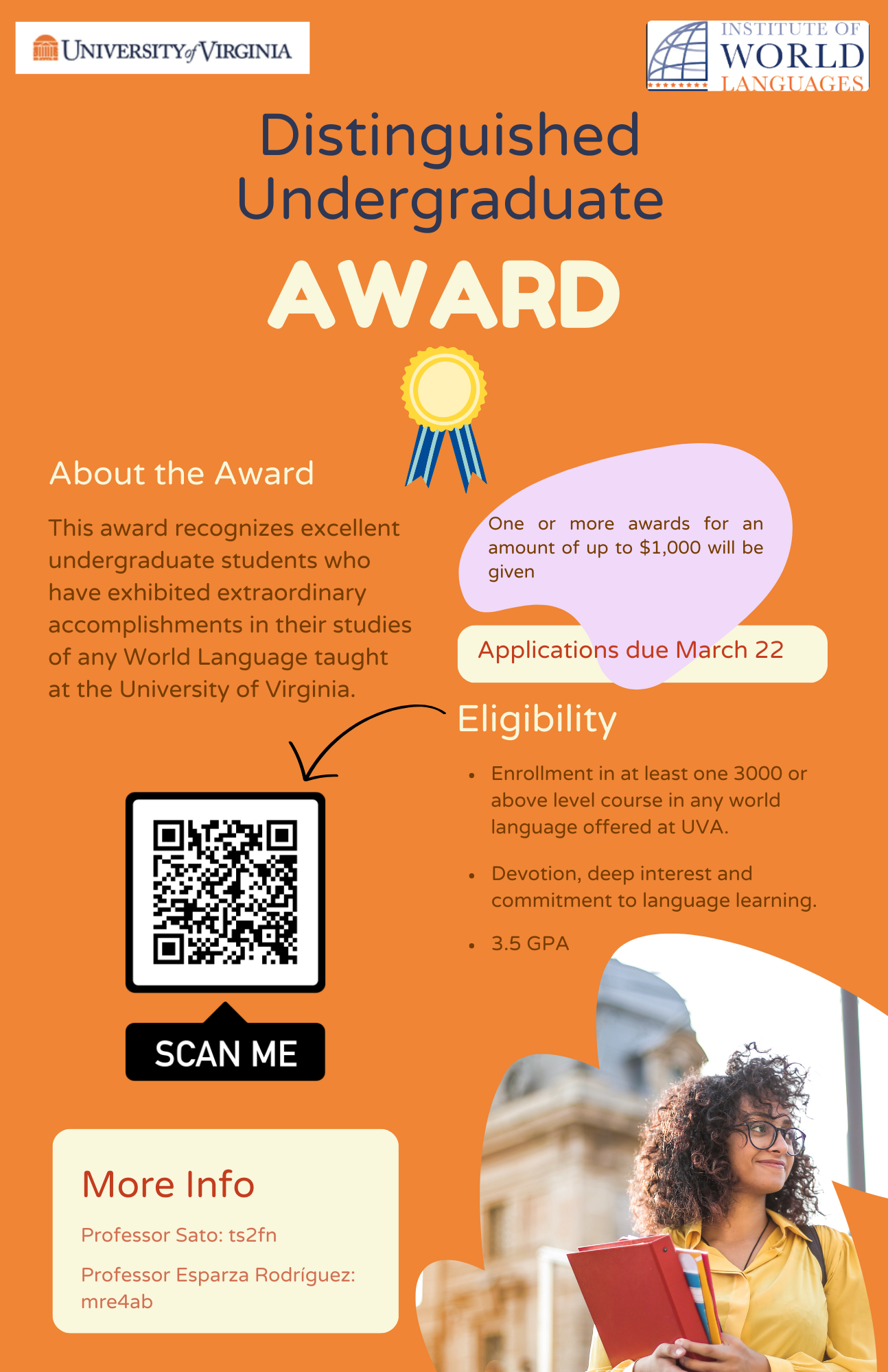 IWL Distinguished Undergraduate Award