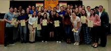 Sigma Delta Pi Initiation