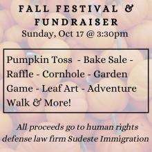 Two Fall-themed community events this month